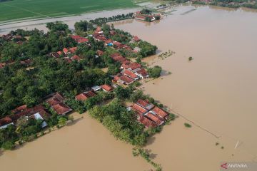 Banjir luapan Sungai Winong Pekalongan