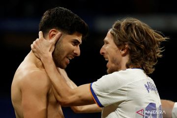 Liga Spanyol: Gol tunggal Asensio menangkan Madrid atas Granada