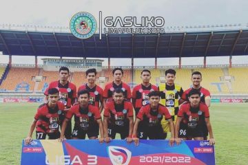 Gasliko raih kemenangan perdana di Liga 3 nasional atas Benteng HB 2-0