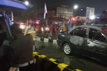 Jakarta sepekan, sedan terbakar di Senen hingga tarif LRT Jabodebek