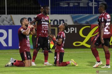 Bali United cukur Bhayangkara FC tiga gol tanpa balas