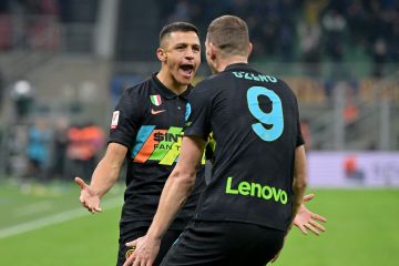 Inter Milan ke semifinal Coppa Italia setelah tundukkan AS Roma 2-0