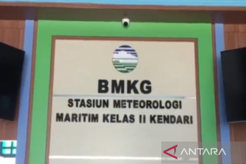 BMKG minta warga Sultra waspadai potensi cuaca esktrem sepekan