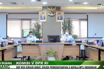 Kemenhub sebut ada tiga proyek perkeretaapian prioritas pada 2022