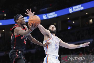 Konsisten dominasi Thunder, Raptors catat kemenangan ketujuh beruntun