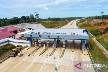 Pembangunan Tol Bengkulu - Taba Penanjung capai 96 persen