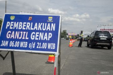 Daftar akses exit tol yang terkena ganjil genap