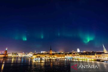 Melihat Aurora Borealis di Stockholm