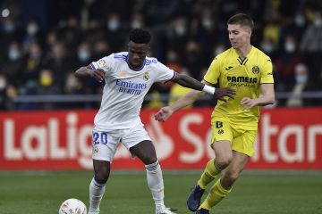 Real Madrid berbagi poin dengan Villarreal usai bermain imbang 0-0