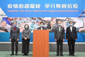 China beri dukungan Hong Kong hadapi gelombang kelima COVID-19