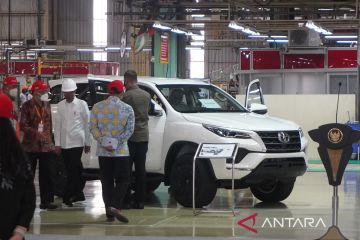 Toyota Indonesia rayakan pencapaian ekspor 2 juta unit mobil