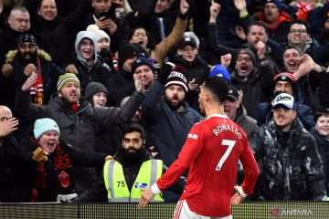 Manchester United tekuk Brighton & Hove Albion dua gol tanpa balas