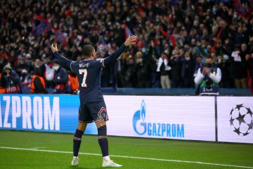 Gol larut Kylian Mbappe bantu PSG kalahkan Real Madrid 1-0