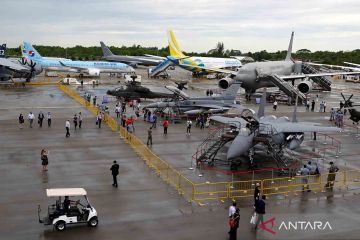 Mengintip suasana Singapore Airshow di Negeri Singa