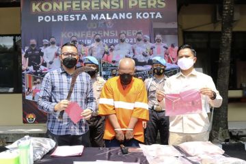 Polisi bekuk komplotan spesialis curanmor di Kota Malang