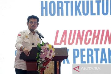 Mentan luncurkan satu data statistik pertanian hortikultura