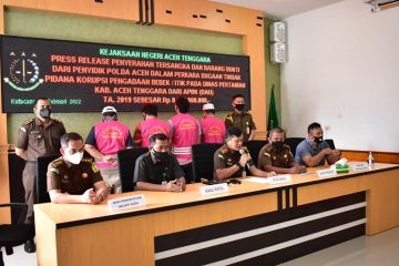 Kejari Aceh Tenggara tahan 4 tersangka korupsi Rp8,8 miliar