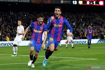 Play Off Liga Europa: Napoli tahan Barcelona 1-1