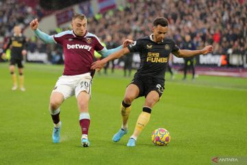 Newcastle, West Ham berbagi satu poin