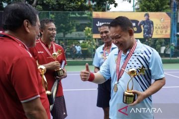 Dudung cari atlet tenis lapangan potensial di Kasad Cup 2022