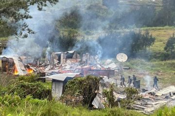Korban penembakan KKB di Ilaga belum dievakuasi karena kendala cuaca