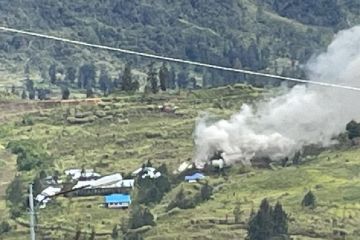 KKB kembali lakukan penembakan dan pembakaran  di Kab. Puncak