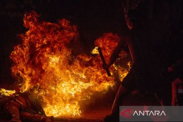 Serunya pentas seni Festival Budaya Dayak Maanyan Warukin