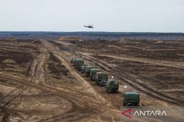 Rusia, Belarus perpanjang latihan militer di utara Ukraina