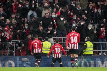 Menang telak 4-0, Bilbao kandaskan Sociedad dekati empat besar