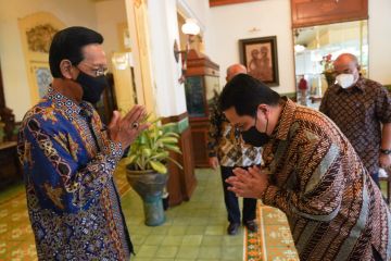 Menteri BUMN temui Sultan HB X bicarakan tol dan Borobudur