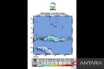 89 kali gempa susulan guncang Manggarai-Flores