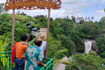 Air Terjun Tegenungan-Bali masih memikat wisatawan domestik