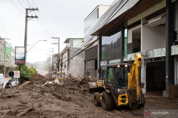 Korban banjir bandang di Brasil bertambah menjadi 185 orang