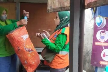 Bank Sampah "Nasi Rames" di Rawa Bunga kumpulkan 266 kilogram sampah