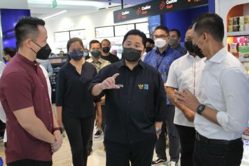 Erick cek layanan vaksinasi booster Sinopharm Kimia Farma