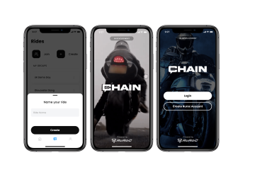 Ruroc hadirkan aplikasi CHAIN untuk komunikasi penggemar touring