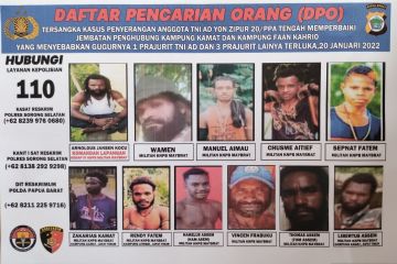 Polda Papua Barat tetapkan 11 DPO militan KNPB Maybrat