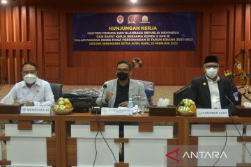 Kunjungan Menpora bersama Komisi X DPR RI di Aceh