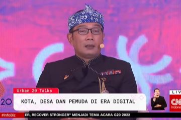 Ridwan Kamil: Jawa Barat siap sukseskan tiga rangkaian acara G20