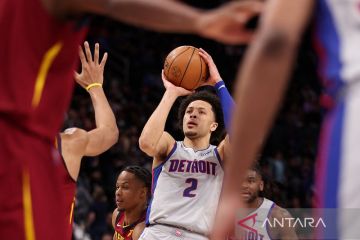 Cade Cunningham jadi penentu kemenangan Pistons atas Cavaliers