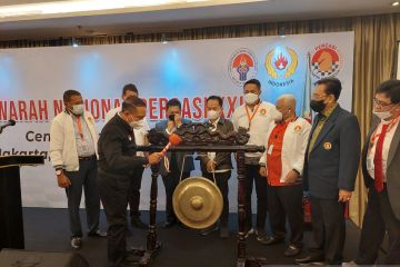 Menpora Amali resmi buka Munas Percasi 2022 di Jakarta
