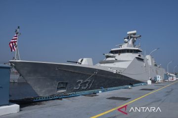 KRI RE Martadinata-331 bawa 130 prajurit ikuti latihan di India