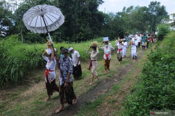 Upacara Mendak Tirta menyambut Hari Raya Nyepi