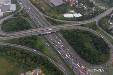 H-2 libur Isra Miraj, sebanyak 347.711 kendaraan tinggalkan Jabotabek