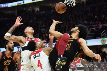 Cavaliers kembali ke jalur kemenangan meski pincang lawan Wizards