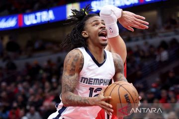 Ja Morant cetak dua rekor saat Grizzlies hentikan tren positif Bulls