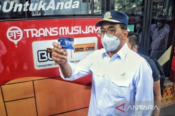 Kemenhub integrasikan LRT, bus, dan angkot di Palembang