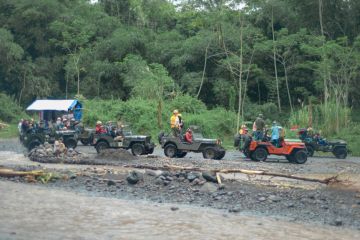 Objek wisata 5 km dari puncak Merapi ditutup sementara