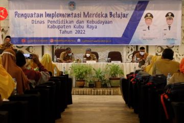 Penguatan implementasi merdeka belajar di Kabupaten Kubu Raya