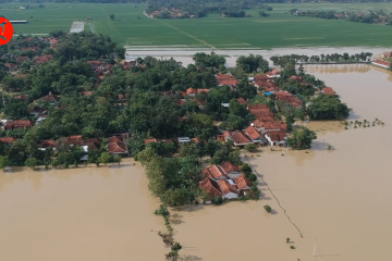 Banjir rendam ribuan rumah di Pekalongan